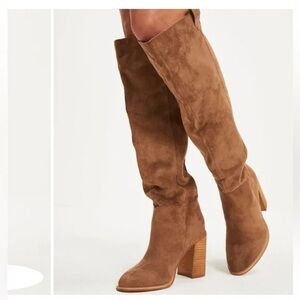 Oasis Society heeled suede boots